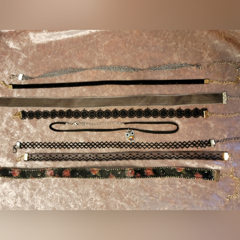 Assorted Choker Necklaces